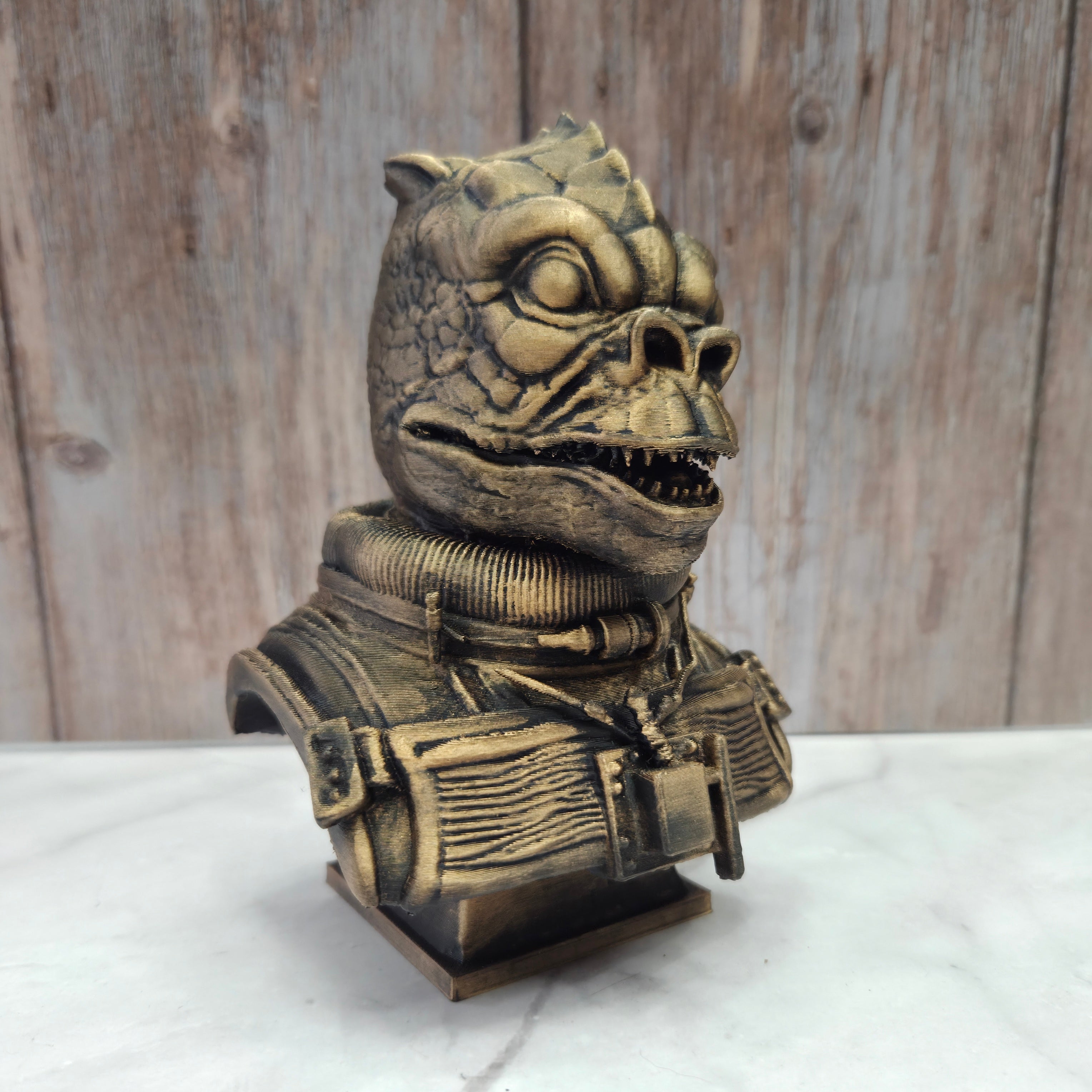 Bossk Bounty Hunter Bust