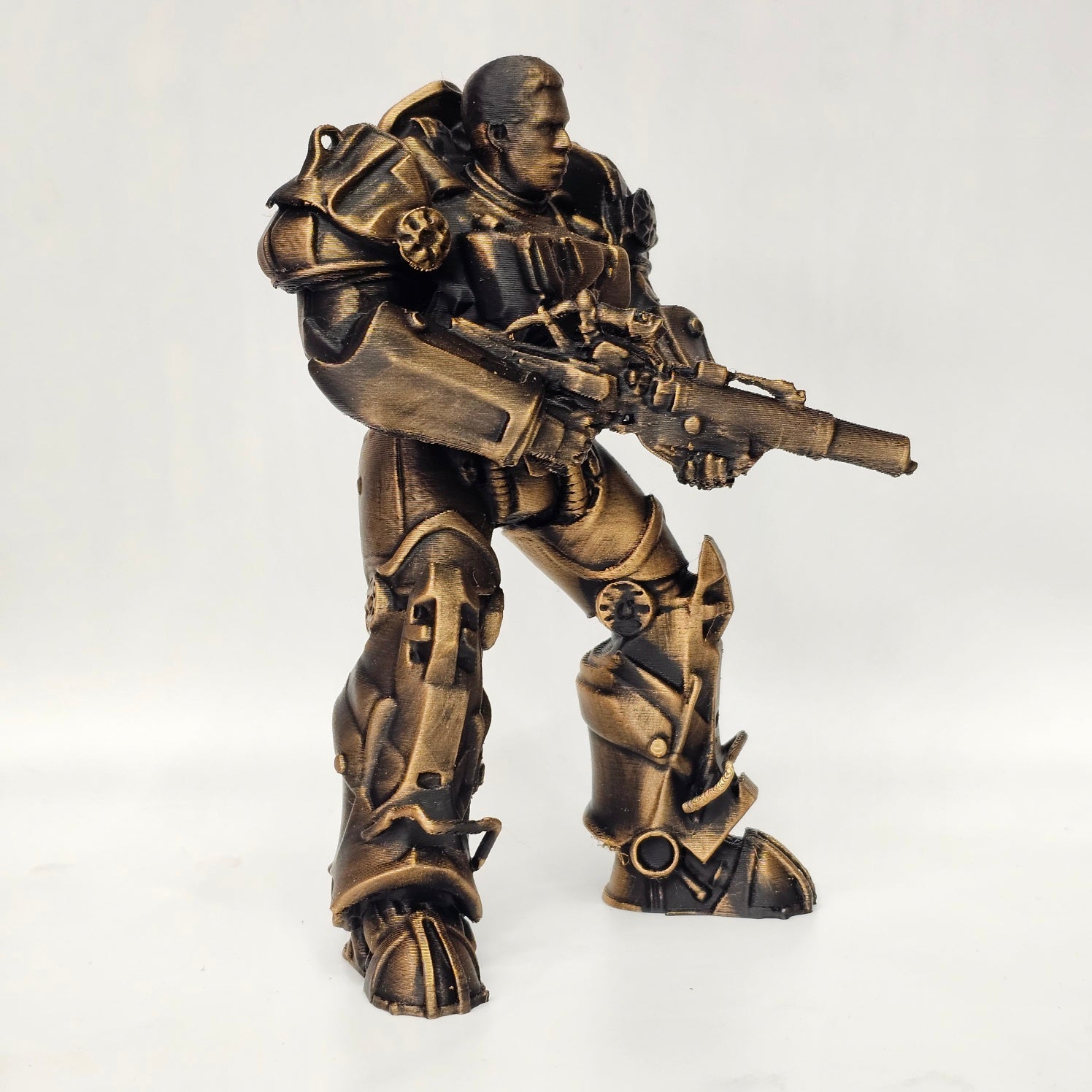 Maximus in Power Armor - Fallout Statue