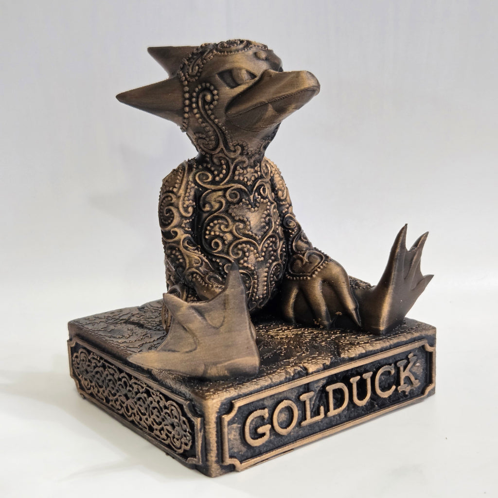 Golduck Statue