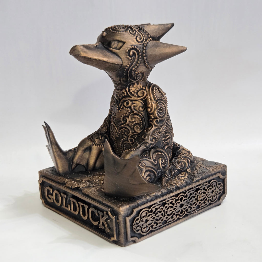 Golduck Statue