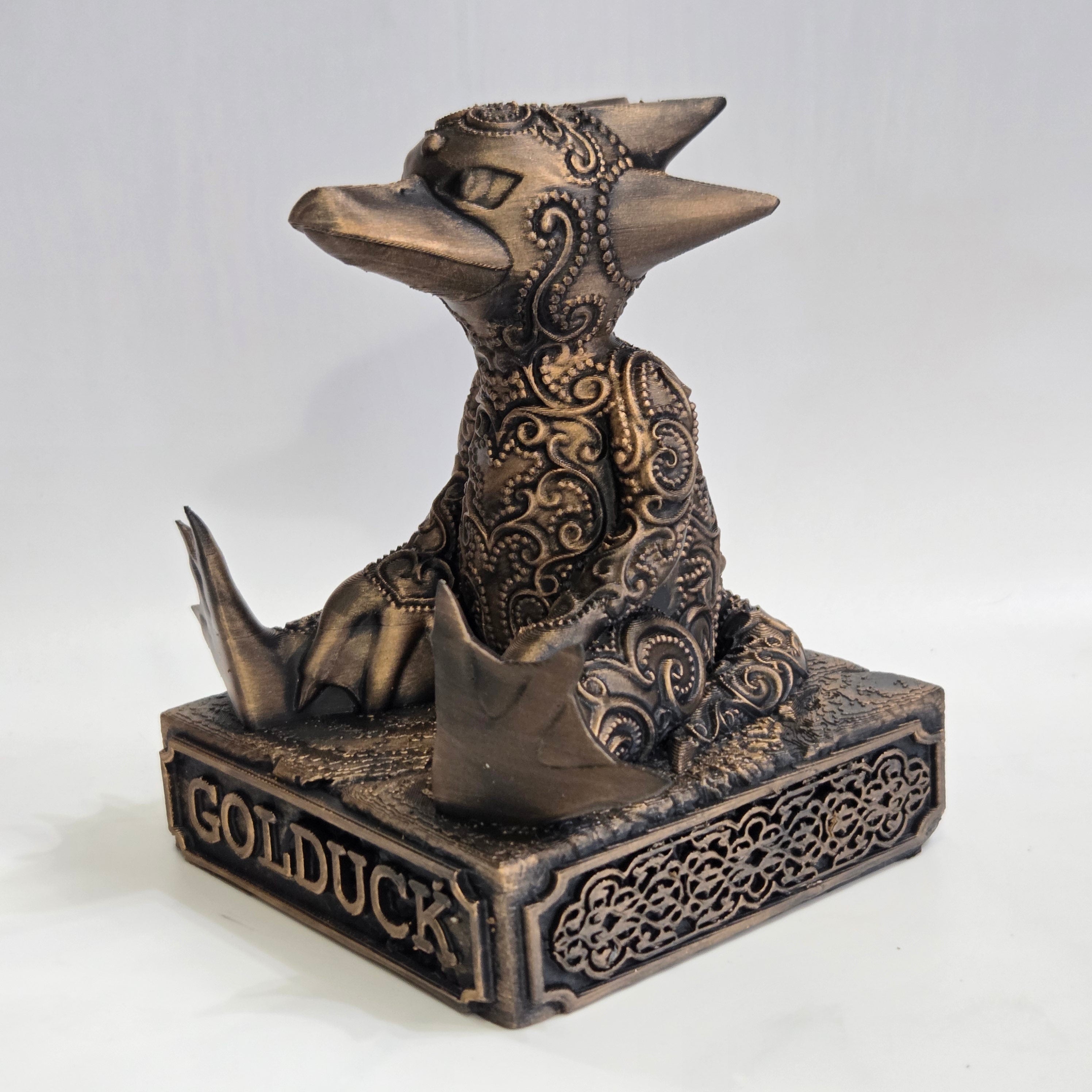 Golduck Statue