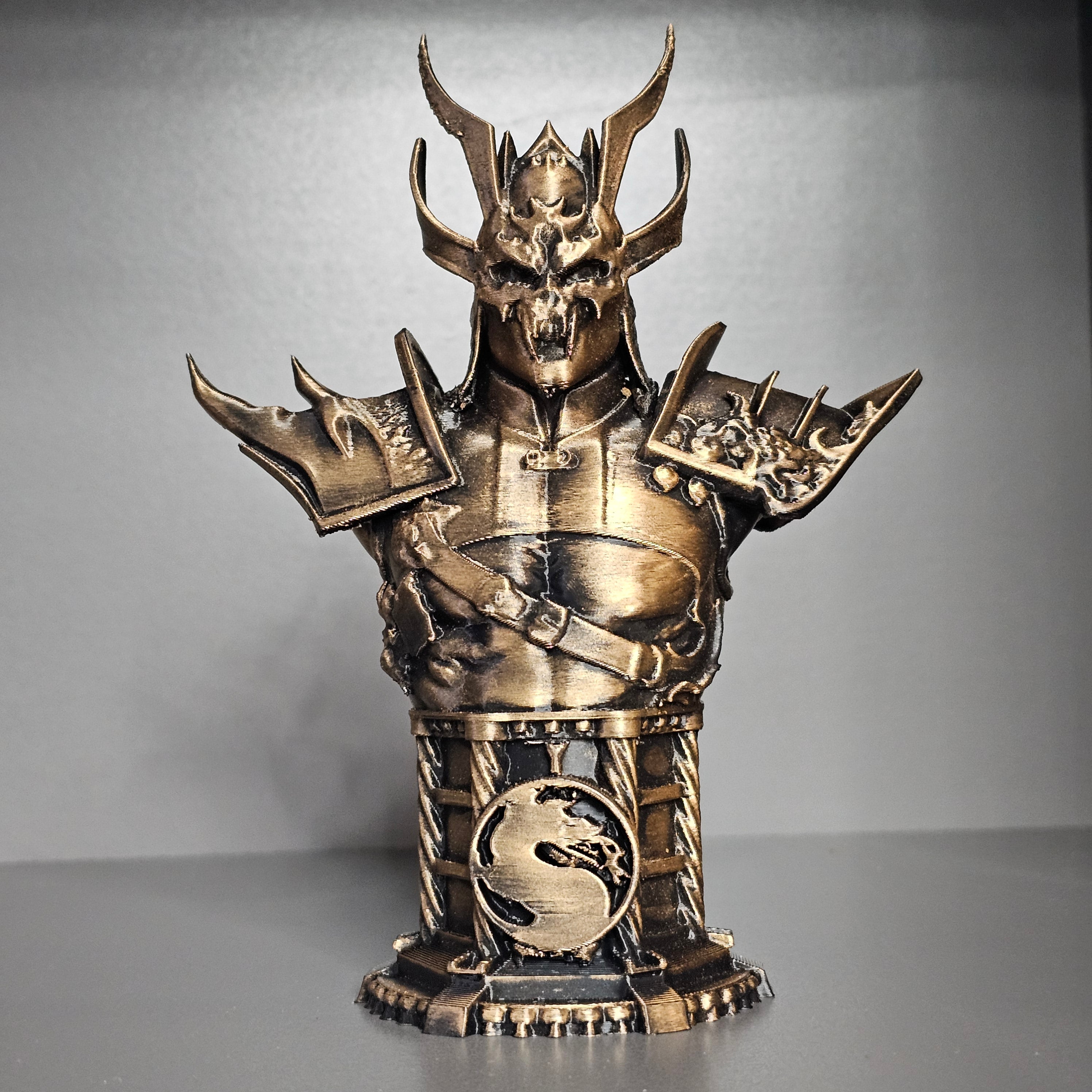 Shao Kahn Mortal Kombat Bust